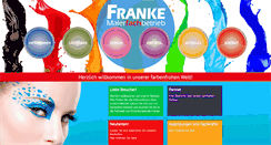 Desktop Screenshot of malerfachbetrieb-franke.de