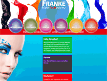Tablet Screenshot of malerfachbetrieb-franke.de
